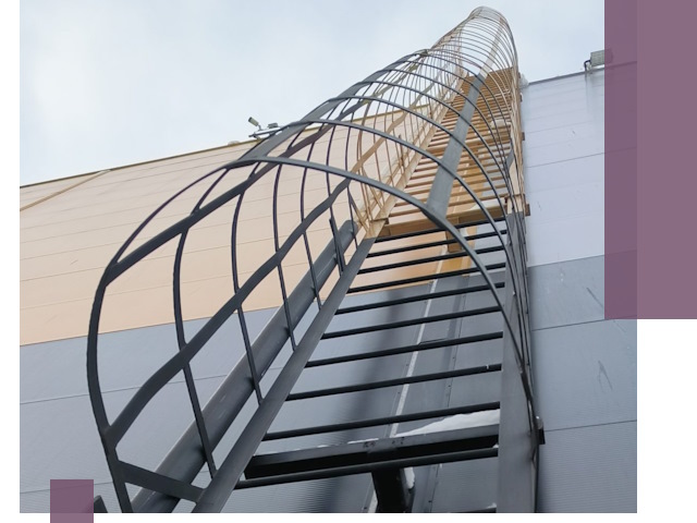 Изготовление и монтаж пожарных лестниц в Усолье-Сибирском профессионально