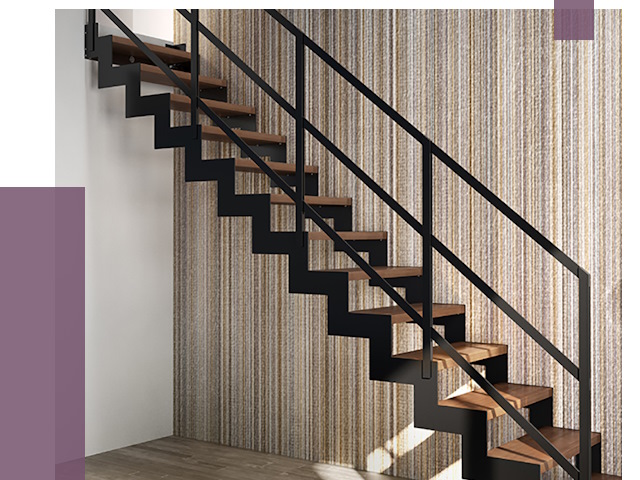 Изготовление металлических лестниц в Усолье-Сибирском от 49020 руб. | ПРОЛЁТ-Сль