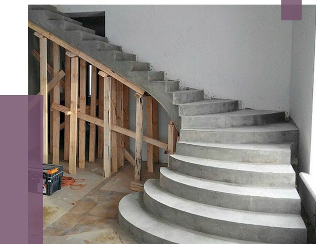 Изготовление бетонных лестниц под ключ в Усолье-Сибирском от 20124 руб. | ПРОЛЁТ-Сль