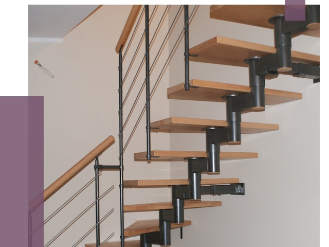 Изготовление модульных лестниц в Усолье-Сибирском от 11610 руб. 