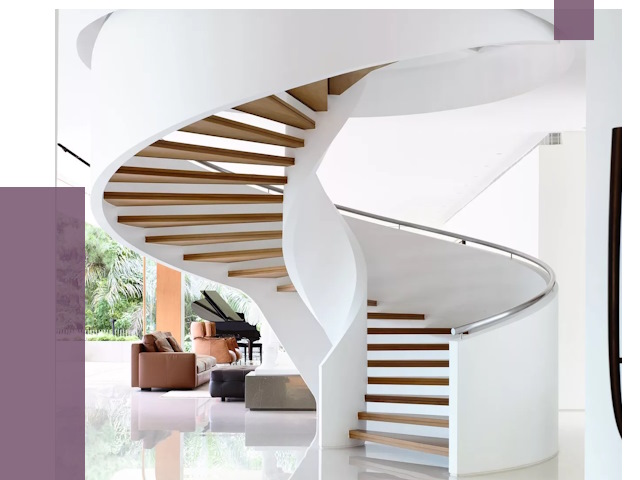 Винтовые лестницы в Усолье-Сибирском под ключ от 49020 руб. | ПРОЛЁТ-Сль