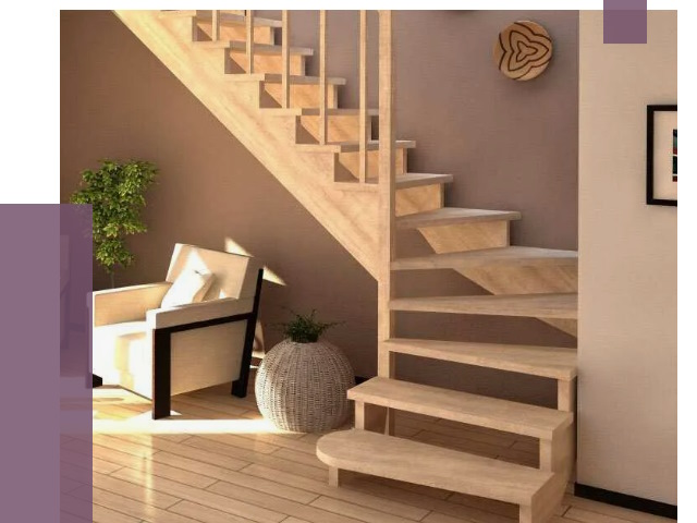 Изготовление Г-образных лестниц в Усолье-Сибирском от 19092 руб. 