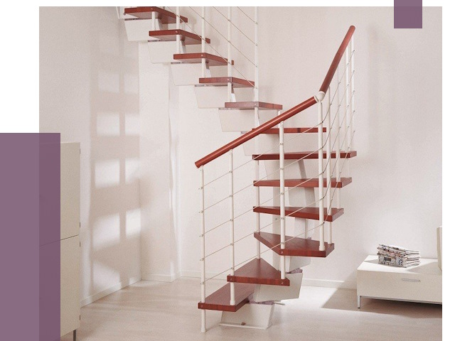 Изготовление лестниц на больцах в Усолье-Сибирском от 9804 руб. | ПРОЛЁТ-Сль