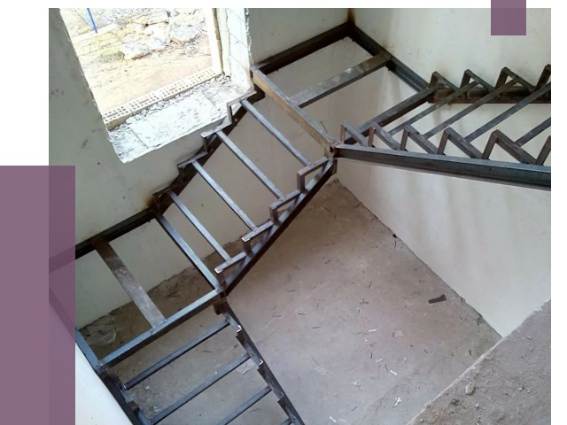 Монтаж лестниц на металлокаркасе в Усолье-Сибирском от 12900 руб. — ПРОЛЁТ-Сль