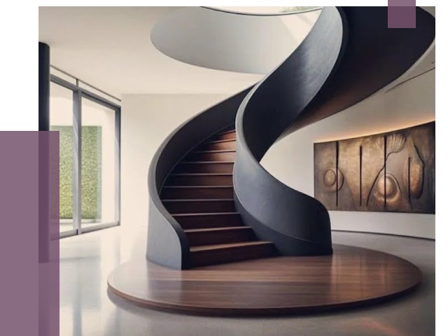 Элитные лестницы под заказ в Усолье-Сибирском от 190920 руб. — ПРОЛЁТ-Сль