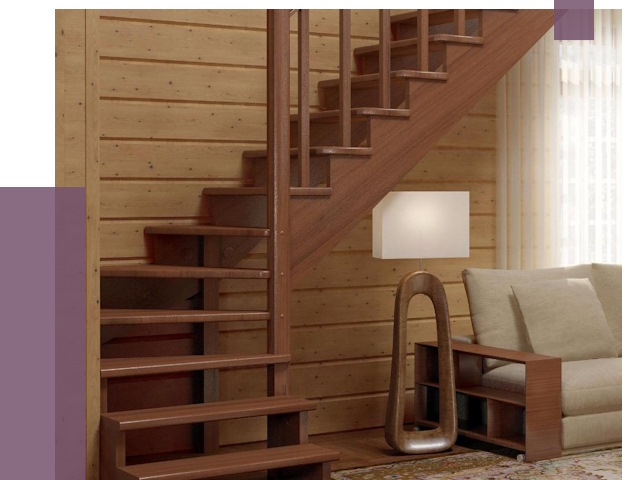 Лестницы эконом класса в Усолье-Сибирском от 18421 руб. бюджетные решения