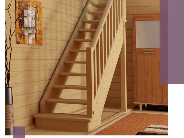 Лестницы эконом класса под ключ в Усолье-Сибирском — недорого и быстро