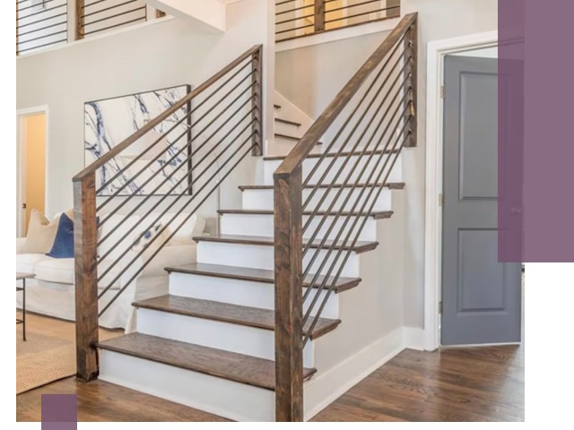 Лестницы для коттеджа под ключ в Усолье-Сибирском — изготовление и монтаж