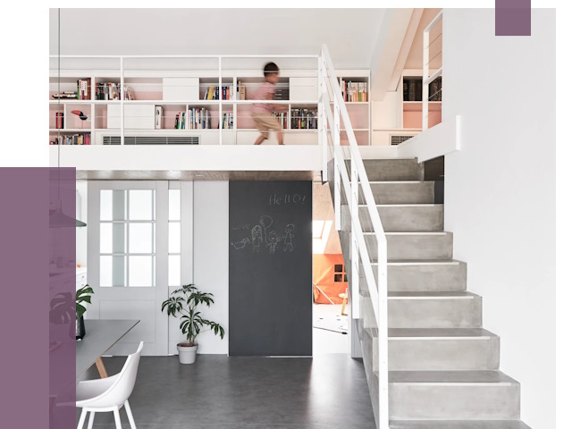 Лестницы для двухуровневой квартиры в Усолье-Сибирском от 178020 руб. | ПРОЛЁТ-Сль