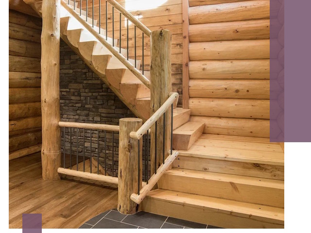 Лестницы в баню под заказ и профессиональный монтаж в Усолье-Сибирском