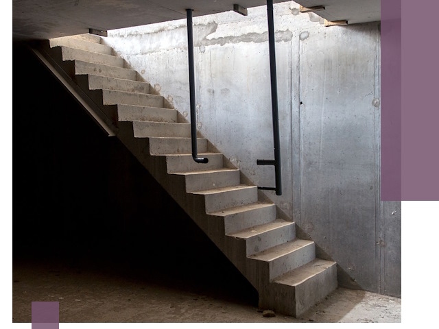 Изготовление и монтаж лестниц в подвале в Усолье-Сибирском