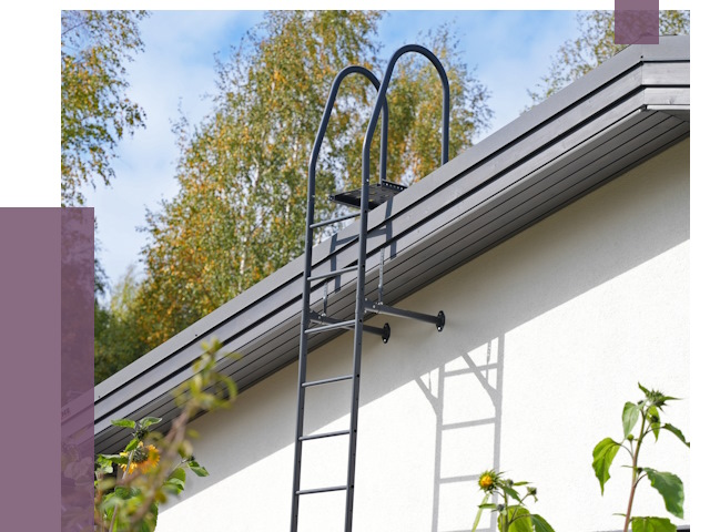 Лестницы на крышу в Усолье-Сибирском от 19298 руб. — монтаж и монтаж ПРОЛЁТ-Сль