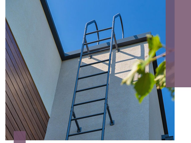 Лестницы на крышу в Усолье-Сибирском — изготовление, монтаж, демонтаж