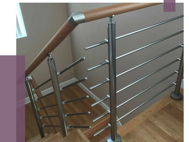 Изготовление перил в Усолье-Сибирском от 4644 руб. — перила на заказ | ПРОЛЁТ-Сль