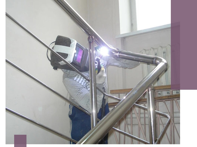 Монтаж перил и ограждений качественно в Усолье-Сибирском