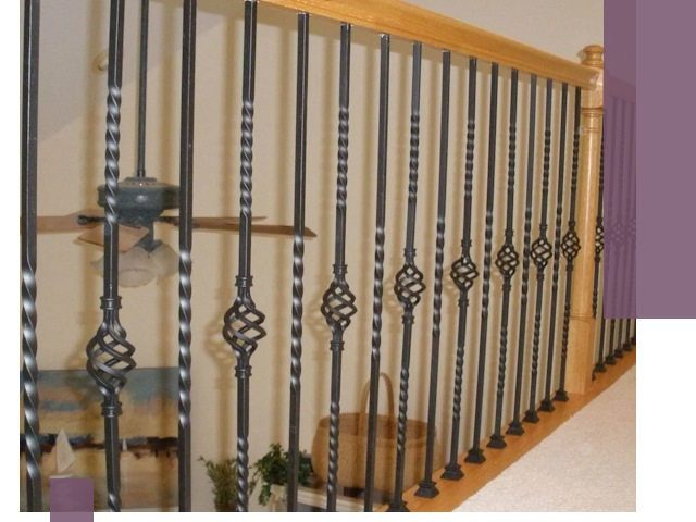 Изготовление и монтаж кованных перил в Усолье-Сибирском под ключ