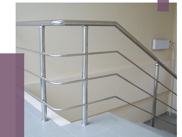 Алюминиевые перила в Усолье-Сибирском от 6398 руб. под ключ | ПРОЛЁТ-Сль