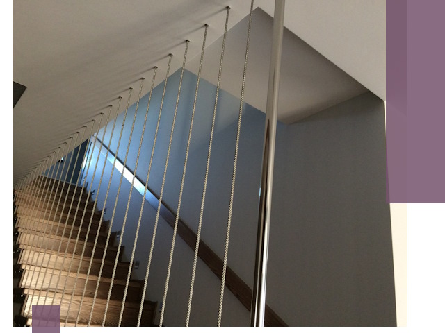 Тросовые перила под ключ в Усолье-Сибирском — производство и монтаж