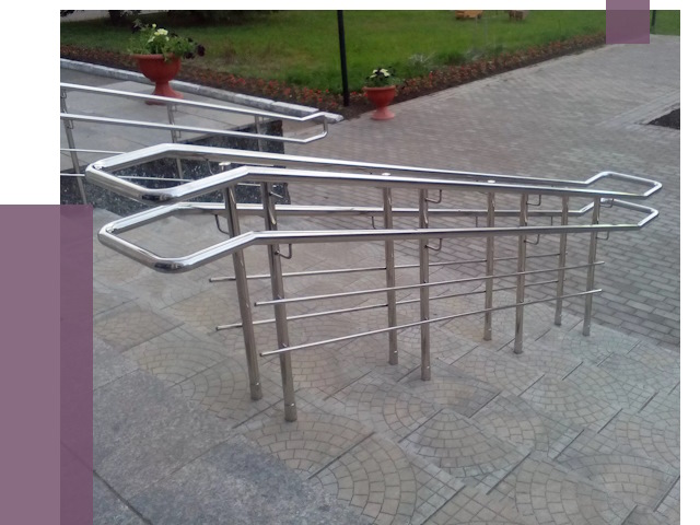 Перила для инвалидов в Усолье-Сибирском от 7657 руб. под ключ | ПРОЛЁТ-Сль