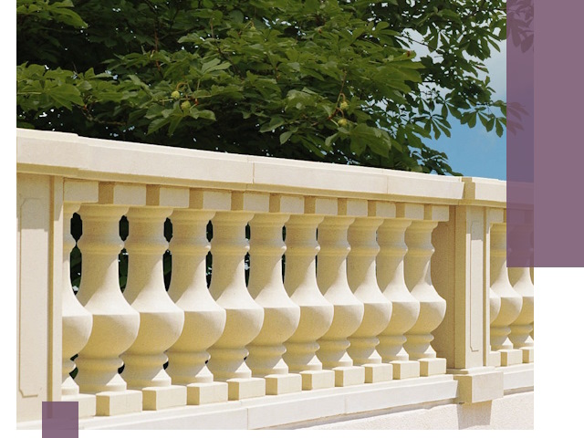 Установка балюстрады в Усолье-Сибирском: изготовление и монтаж под ключ