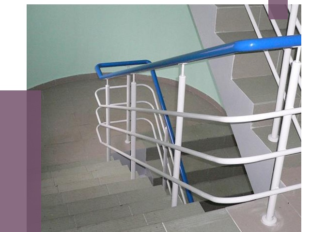 Перила в подъезде в Усолье-Сибирском — установка и замена от 7482 руб. | ПРОЛЁТ-Сль