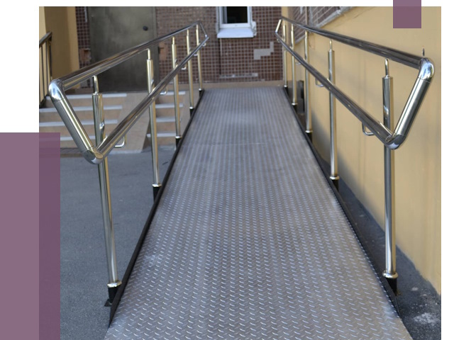 Пандусы в Усолье-Сибирском от 12384 руб. — установка для инвалидов | ПРОЛЁТ-Сль