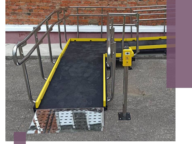 Изготовление наклонных пандусов для инвалидов в Усолье-Сибирском