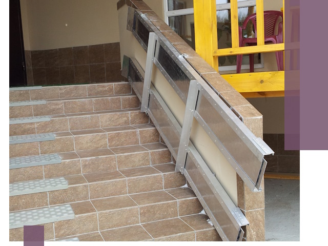 Откидные пандусы под ключ в Усолье-Сибирском — монтаж и демонтаж