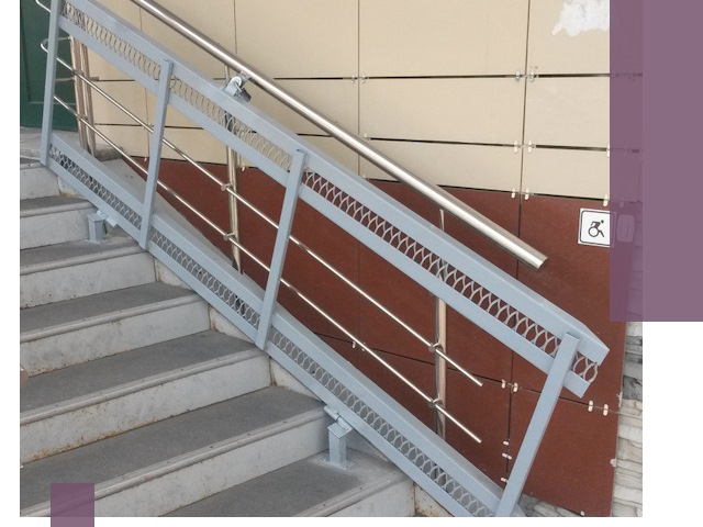 Изготовление откидных пандусов под ключ в Усолье-Сибирском