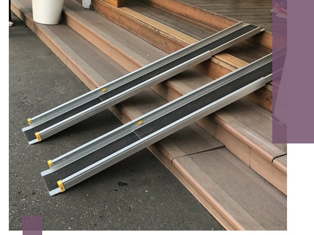 Телескопические пандусы под ключ в Усолье-Сибирском — изготовление и монтаж