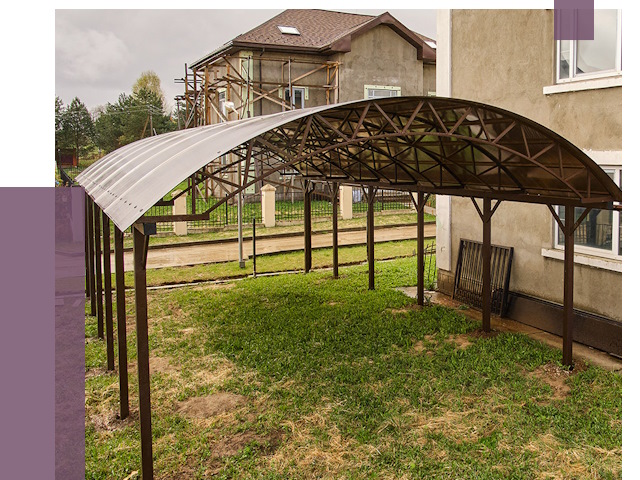 Демонтаж навесов в Усолье-Сибирском от 4644 руб. — разборка и вывоз | ПРОЛЁТ-Сль