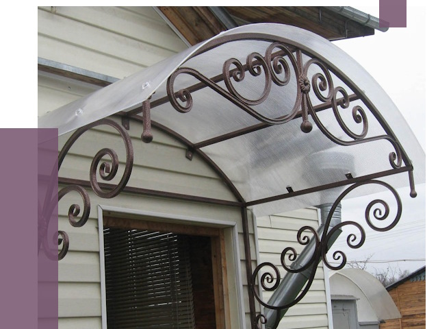 Изготовление козырьков в Усолье-Сибирском от 7430 руб. — заказать | ПРОЛЁТ-Сль