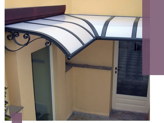 Монтаж козырьков любой сложности в Усолье-Сибирском под ключ