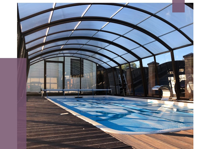 Навесы для бассейна в Усолье-Сибирском от 16925 руб. под ключ | ПРОЛЁТ-Сль