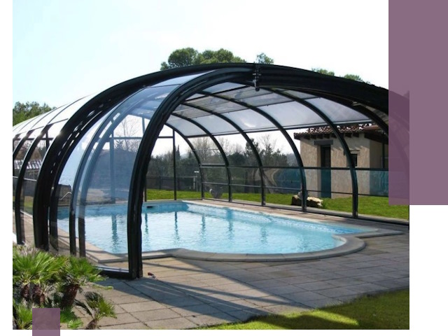 Навесы для бассейна в Усолье-Сибирском: изготовление и монтаж под ключ