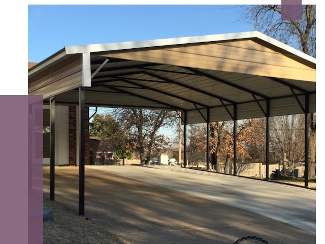 Двускатные навесы в Усолье-Сибирском от 8101 руб. | ПРОЛЁТ-Сль