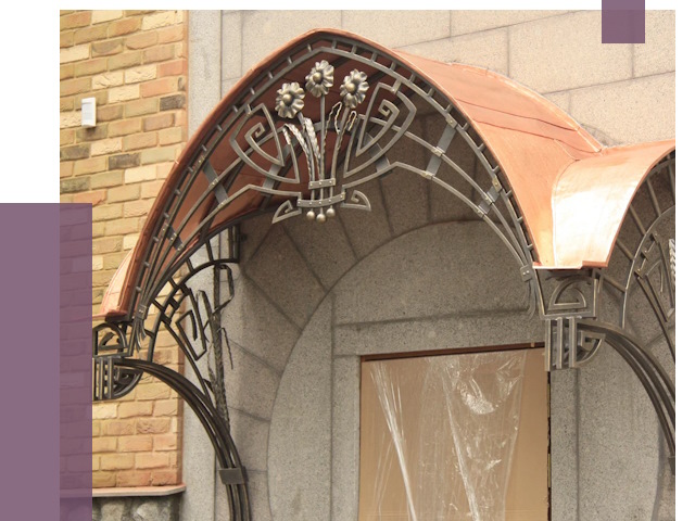 Арочные козырьки в Усолье-Сибирском от 14706 руб. 