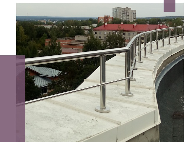 Парапеты и ограждения кровли в Усолье-Сибирском от 5005 руб.