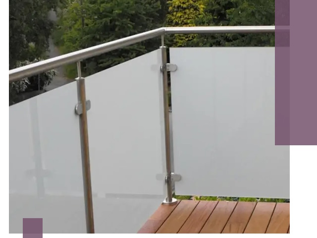 Алюминиевые парапеты для балконов и террас в Усолье-Сибирском