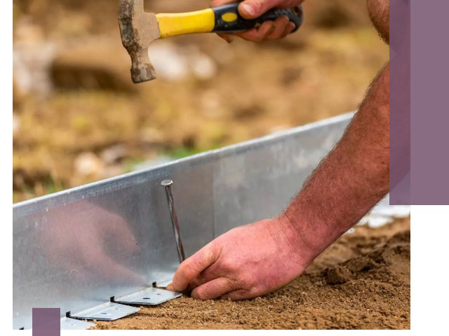 Монтаж металлических бордюров в Усолье-Сибирском быстро и качественно