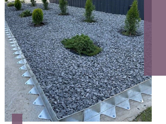 Оцинкованные металлические бордюры под заказ в Усолье-Сибирском