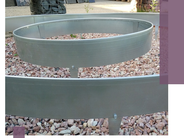 Нержавеющие бордюры под ключ в Усолье-Сибирском — изготовление и монтаж