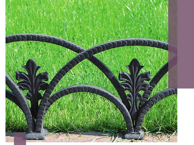 Декоративные металлические бордюры под ключ в Усолье-Сибирском