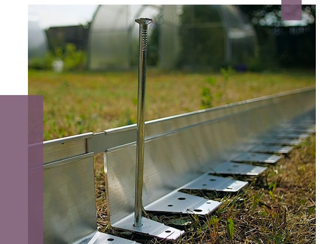 Металлические бордюры для газона в Усолье-Сибирском от 4334 руб. | ПРОЛЁТ-Сль