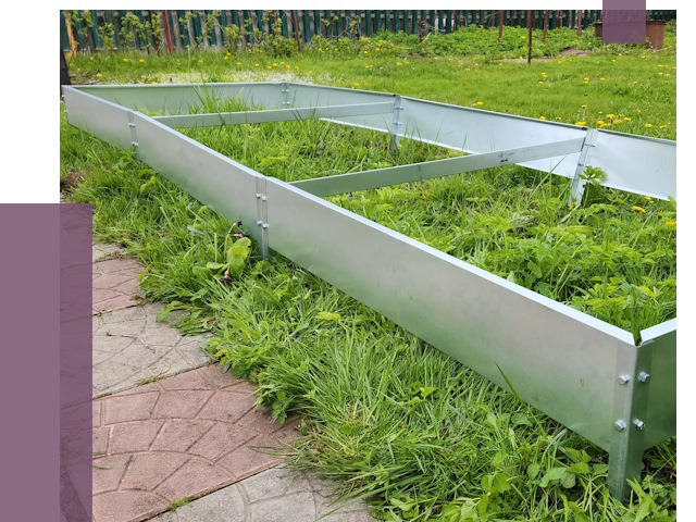 Металлические бордюры для грядок в Усолье-Сибирском от 1806 руб.