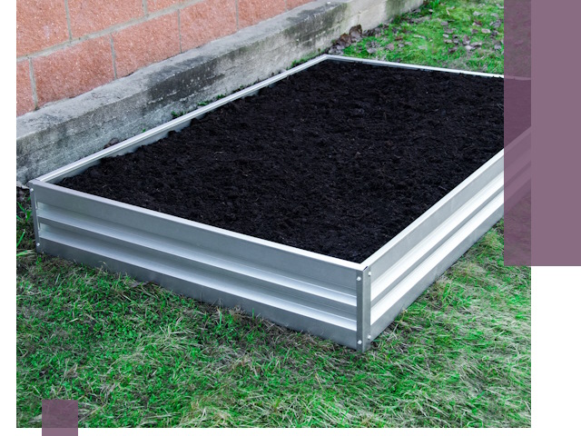 Металлические бордюры для грядок в Усолье-Сибирском: прочность и аккуратность