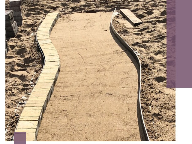 Металлические бордюры для тротуаров в Усолье-Сибирском — прочные и долговечные