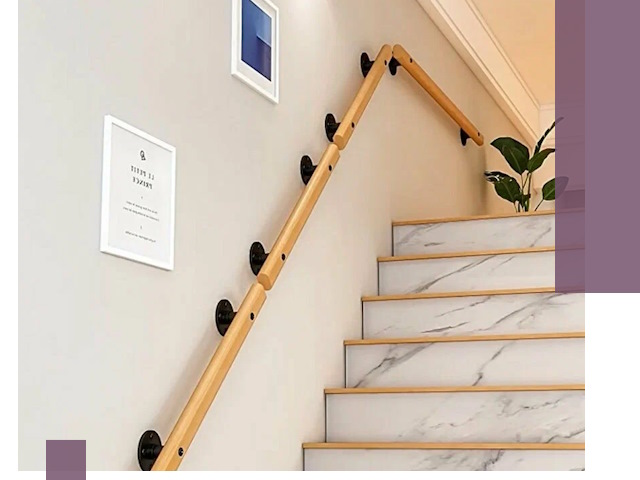 Поручни металлические и деревянные под ключ в Усолье-Сибирском