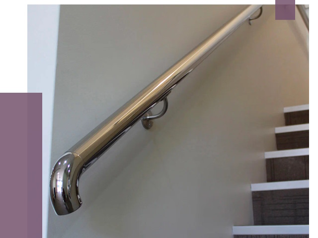 Изготовление поручней в Усолье-Сибирском от 4644 руб. | ПРОЛЁТ-Сль