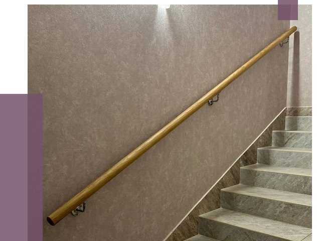 Пристенные поручни в Усолье-Сибирском под ключ от 3973 руб. 